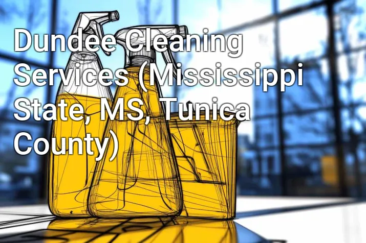 Dundee Cleaning Services (Mississippi State, MS, Tunica County)