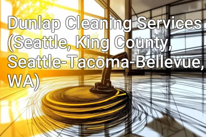 Dunlap Cleaning Services (Seattle, King County, Seattle-Tacoma-Bellevue, WA)