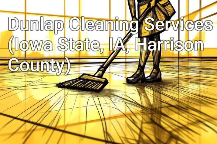 Dunlap Cleaning Services (Iowa State, IA, Harrison County)