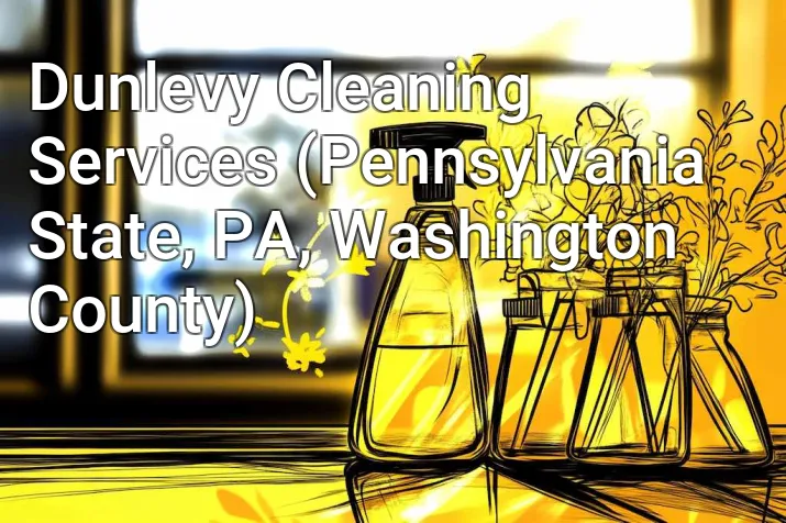 Dunlevy Cleaning Services (Pennsylvania State, PA, Washington County)