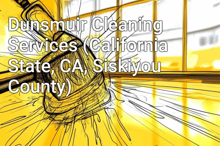 Dunsmuir Cleaning Services (California State, CA, Siskiyou County)