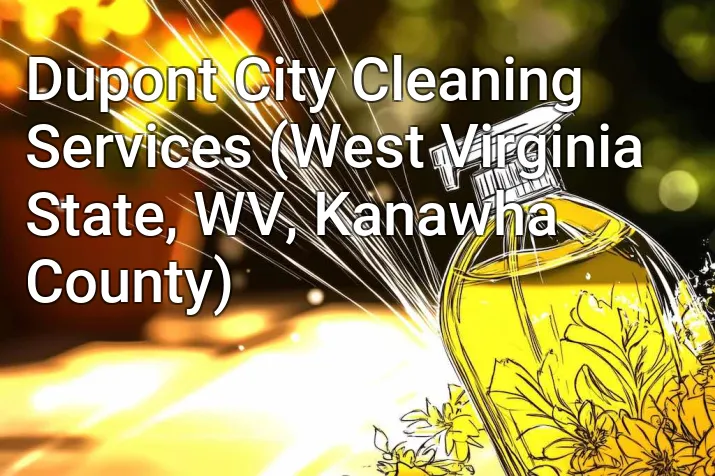 Dupont City Cleaning Services (West Virginia State, WV, Kanawha County)