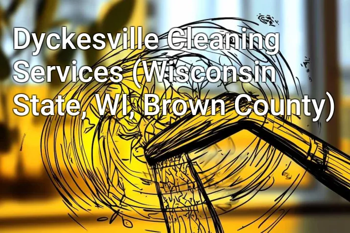 Dyckesville Cleaning Services (Wisconsin State, WI, Brown County)