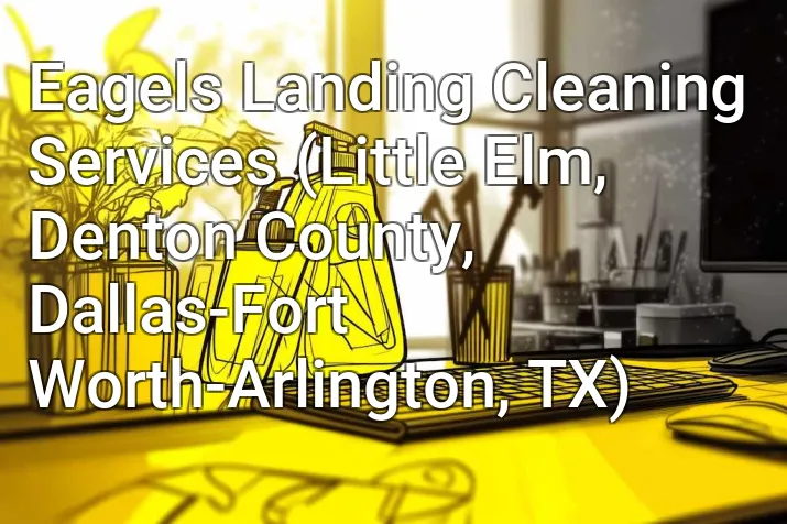 Eagels Landing Cleaning Services (Little Elm, Denton County, Dallas-Fort Worth-Arlington, TX)
