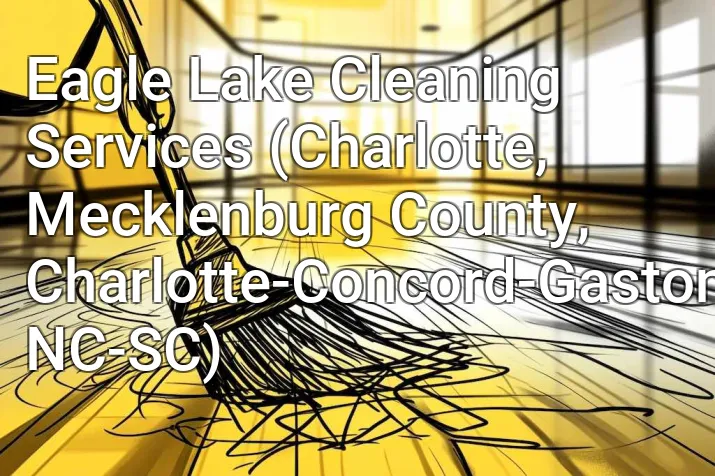 Eagle Lake Cleaning Services (Charlotte, Mecklenburg County, Charlotte-Concord-Gastonia, NC-SC)