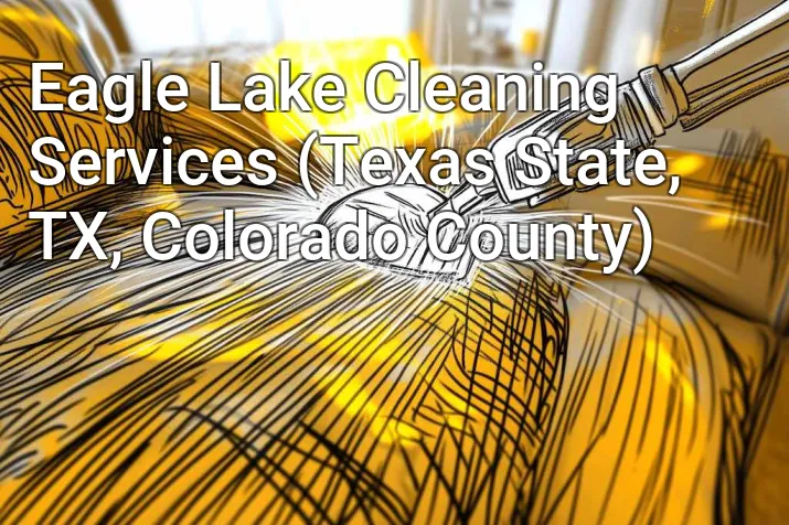 Eagle Lake Cleaning Services (Texas State, TX, Colorado County)