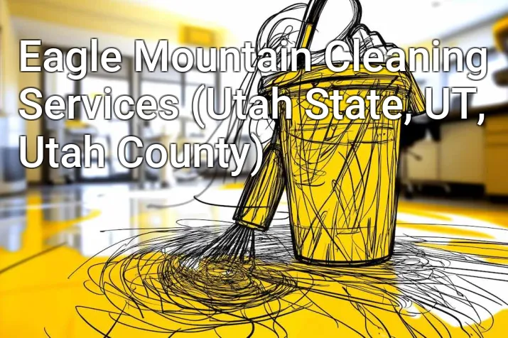 Eagle Mountain Cleaning Services (Utah State, UT, Utah County)