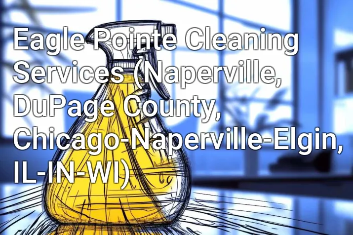 Eagle Pointe Cleaning Services (Naperville, DuPage County, Chicago-Naperville-Elgin, IL-IN-WI)