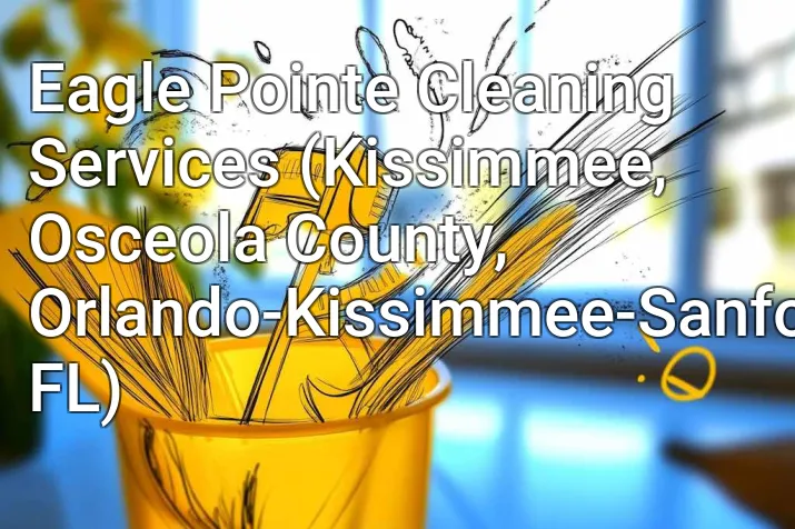 Eagle Pointe Cleaning Services (Kissimmee, Osceola County, Orlando-Kissimmee-Sanford, FL)