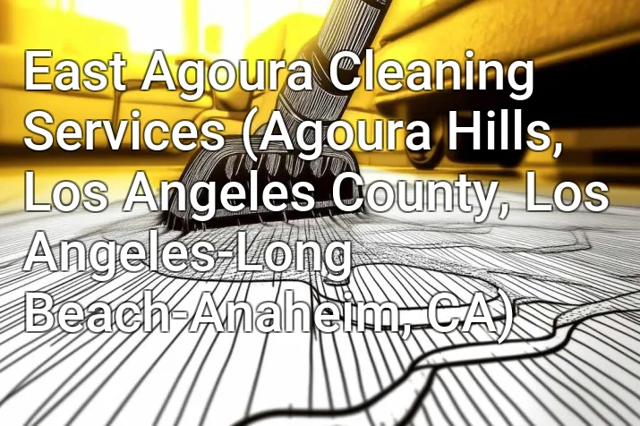 East Agoura Cleaning Services (Agoura Hills, Los Angeles County, Los Angeles-Long Beach-Anaheim, CA)