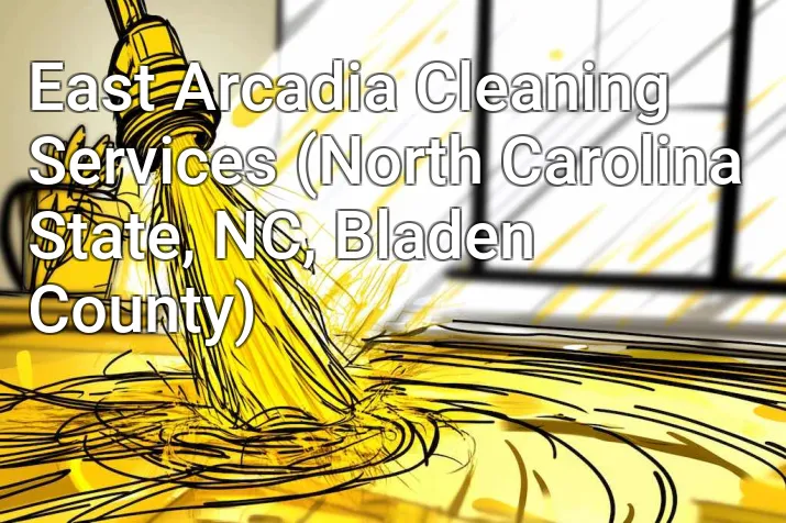 East Arcadia Cleaning Services (North Carolina State, NC, Bladen County)
