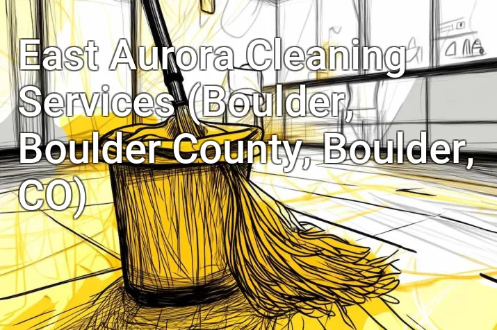 East Aurora Cleaning Services (Boulder, Boulder County, Boulder, CO)