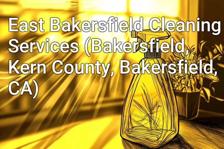 East Bakersfield Cleaning Services (Bakersfield, Kern County, Bakersfield, CA)