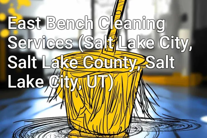 East Bench Cleaning Services (Salt Lake City, Salt Lake County, Salt Lake City, UT)