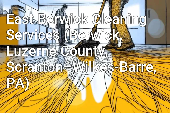 East Berwick Cleaning Services (Berwick, Luzerne County, Scranton–Wilkes-Barre, PA)