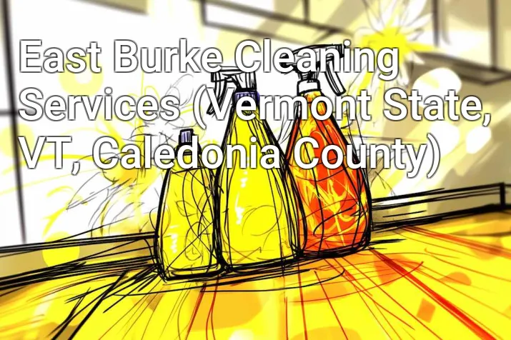 East Burke Cleaning Services (Vermont State, VT, Caledonia County)