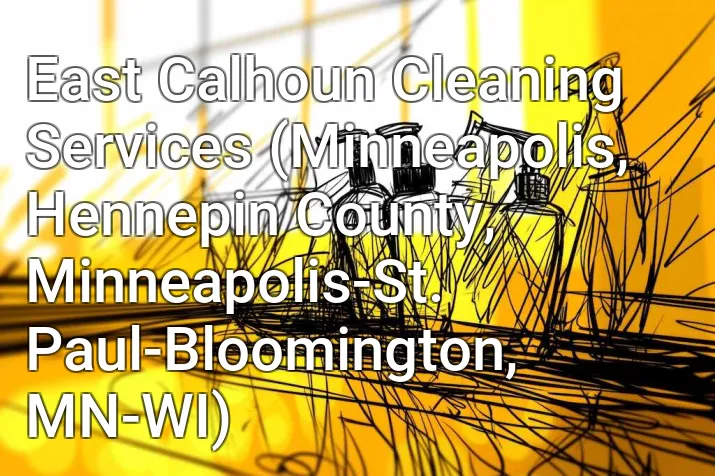 East Calhoun Cleaning Services (Minneapolis, Hennepin County, Minneapolis-St. Paul-Bloomington, MN-WI)