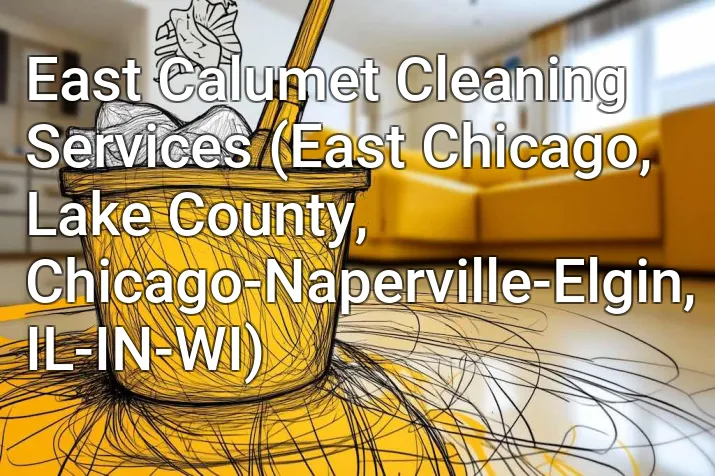 East Calumet Cleaning Services (East Chicago, Lake County, Chicago-Naperville-Elgin, IL-IN-WI)