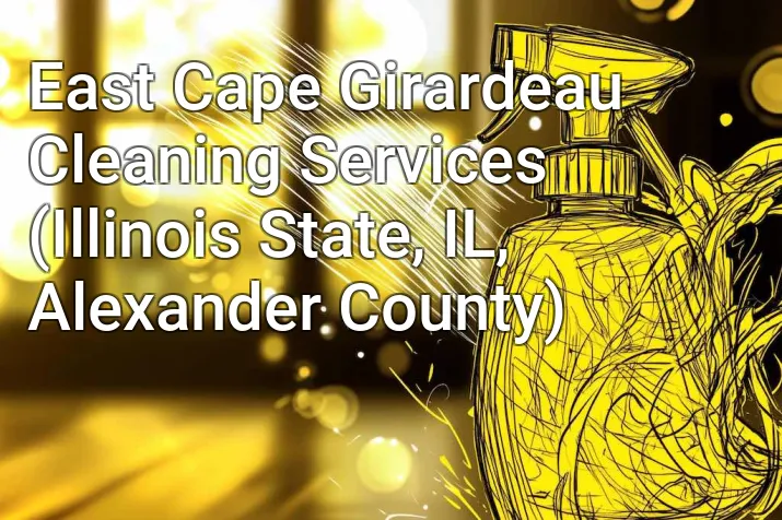 East Cape Girardeau Cleaning Services (Illinois State, IL, Alexander County)