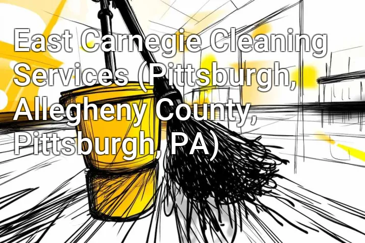 East Carnegie Cleaning Services (Pittsburgh, Allegheny County, Pittsburgh, PA)