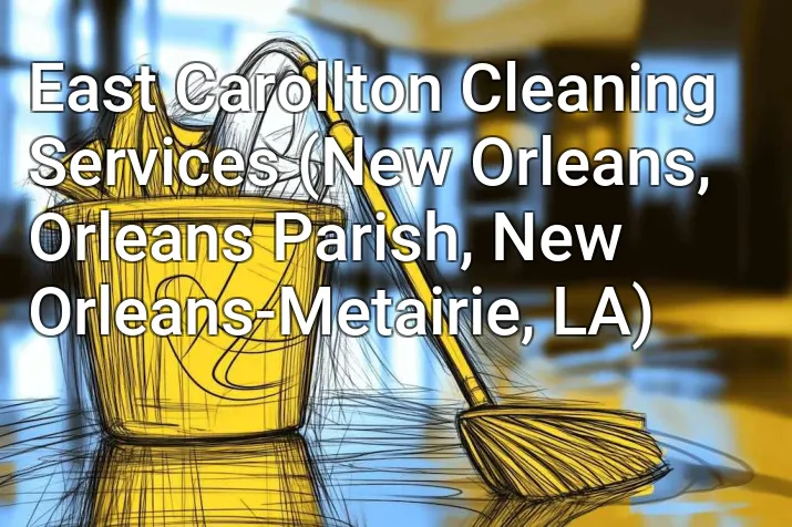 East Carollton Cleaning Services (New Orleans, Orleans Parish, New Orleans-Metairie, LA)