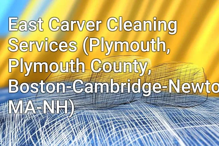 East Carver Cleaning Services (Plymouth, Plymouth County, Boston-Cambridge-Newton, MA-NH)