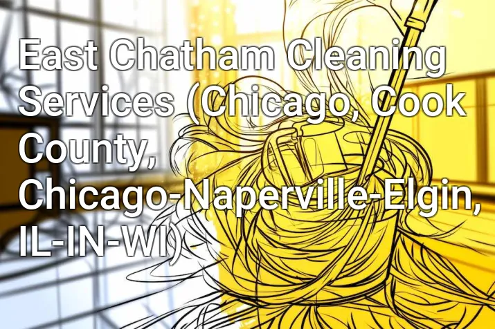 East Chatham Cleaning Services (Chicago, Cook County, Chicago-Naperville-Elgin, IL-IN-WI)