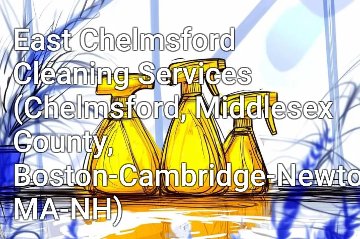 East Chelmsford Cleaning Services (Chelmsford, Middlesex County, Boston-Cambridge-Newton, MA-NH)