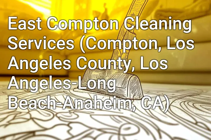East Compton Cleaning Services (Compton, Los Angeles County, Los Angeles-Long Beach-Anaheim, CA)