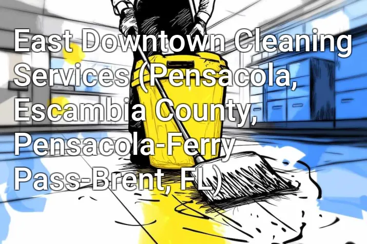 East Downtown Cleaning Services (Pensacola, Escambia County, Pensacola-Ferry Pass-Brent, FL)