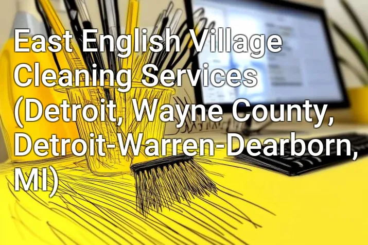 East English Village Cleaning Services (Detroit, Wayne County, Detroit-Warren-Dearborn, MI)