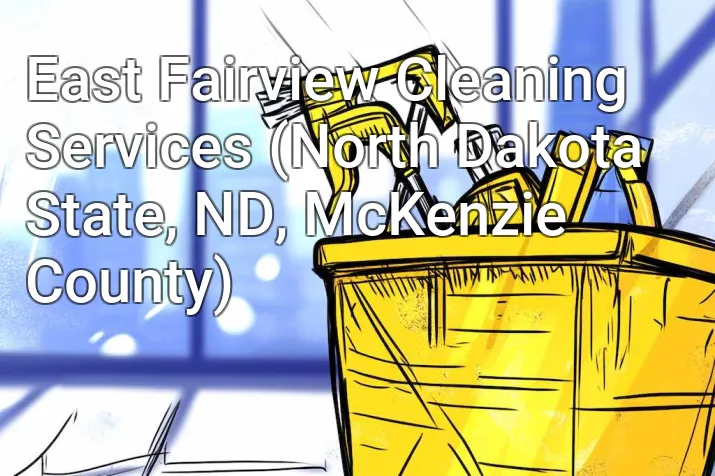 East Fairview Cleaning Services (North Dakota State, ND, McKenzie County)