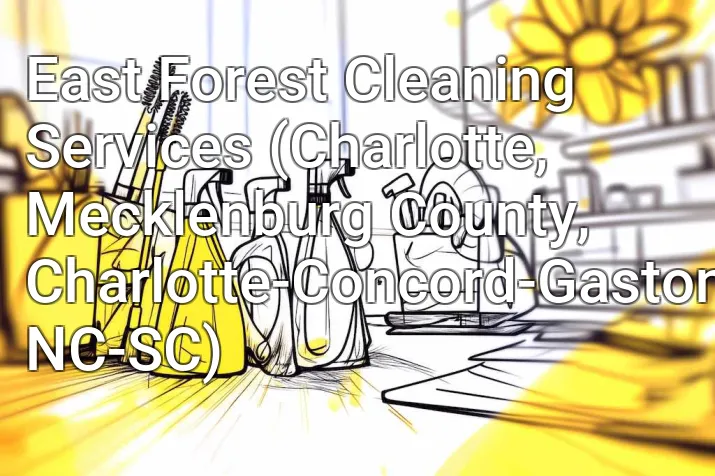 East Forest Cleaning Services (Charlotte, Mecklenburg County, Charlotte-Concord-Gastonia, NC-SC)