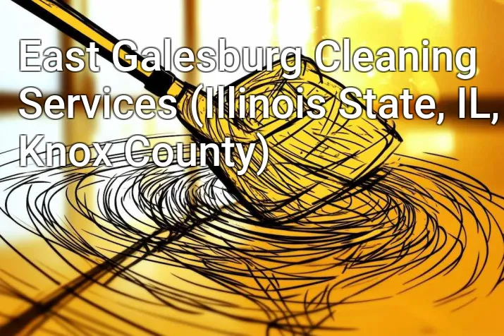 East Galesburg Cleaning Services (Illinois State, IL, Knox County)