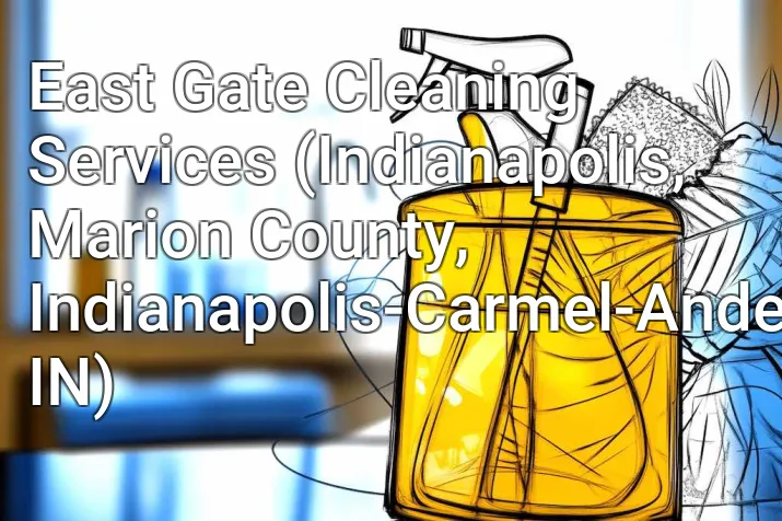 East Gate Cleaning Services (Indianapolis, Marion County, Indianapolis-Carmel-Anderson, IN)