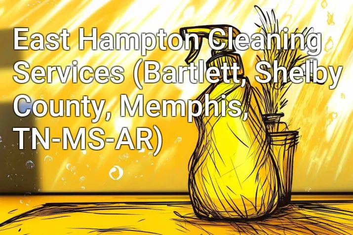 East Hampton Cleaning Services (Bartlett, Shelby County, Memphis, TN-MS-AR)