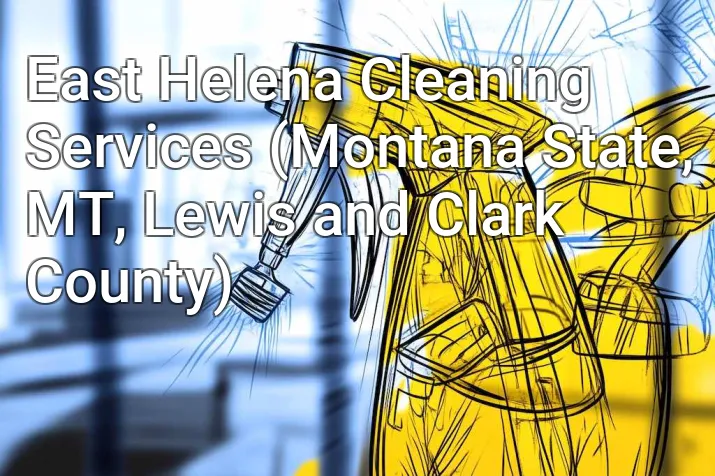 East Helena Cleaning Services (Montana State, MT, Lewis and Clark County)