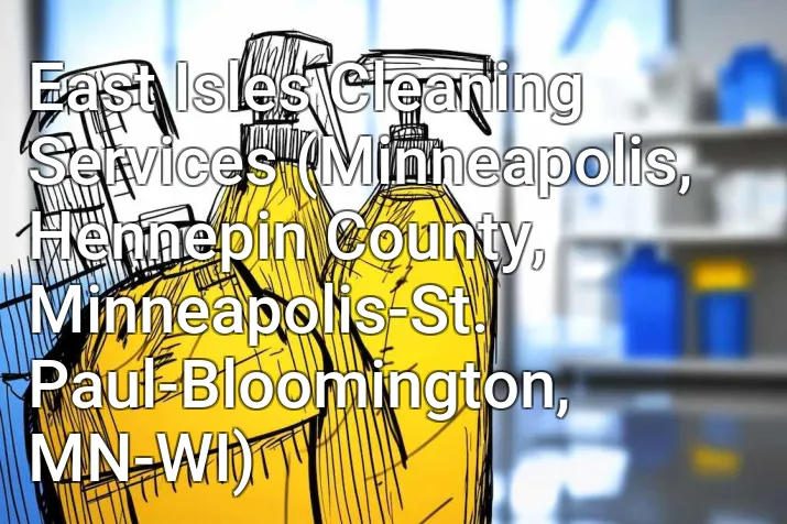 East Isles Cleaning Services (Minneapolis, Hennepin County, Minneapolis-St. Paul-Bloomington, MN-WI)