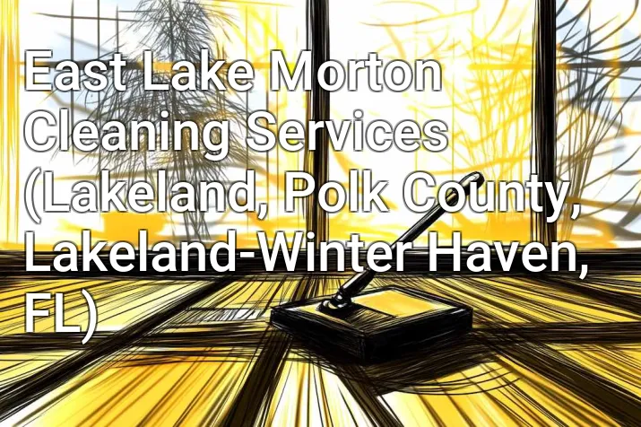 East Lake Morton Cleaning Services (Lakeland, Polk County, Lakeland-Winter Haven, FL)