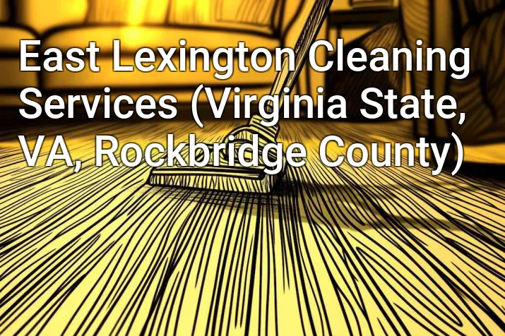 East Lexington Cleaning Services (Virginia State, VA, Rockbridge County)