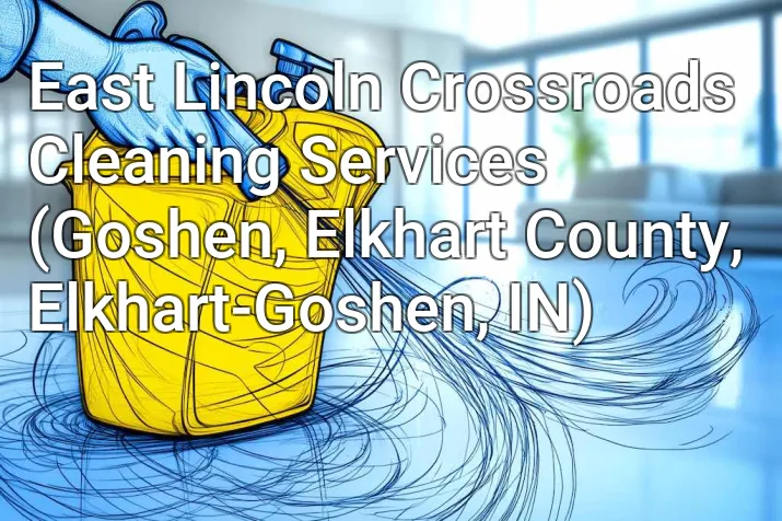 East Lincoln Crossroads Cleaning Services (Goshen, Elkhart County, Elkhart-Goshen, IN)
