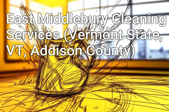 East Middlebury Cleaning Services (Vermont State, VT, Addison County)