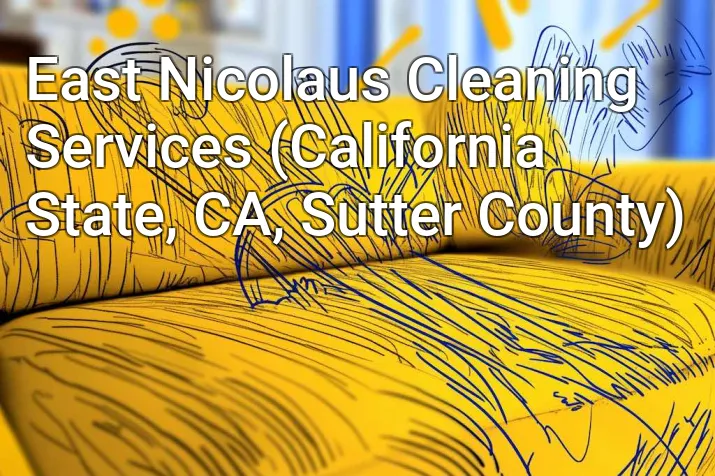 East Nicolaus Cleaning Services (California State, CA, Sutter County)