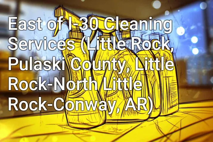 East of I-30 Cleaning Services (Little Rock, Pulaski County, Little Rock-North Little Rock-Conway, AR)