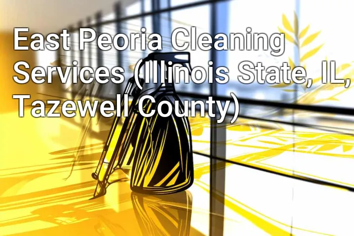 East Peoria Cleaning Services (Illinois State, IL, Tazewell County)