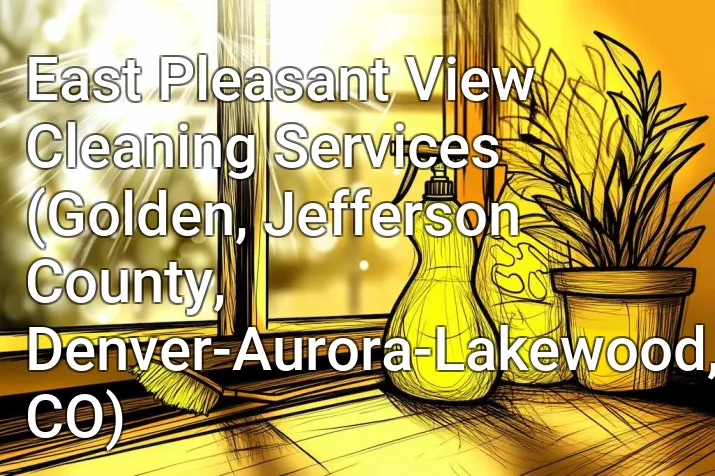 East Pleasant View Cleaning Services (Golden, Jefferson County, Denver-Aurora-Lakewood, CO)