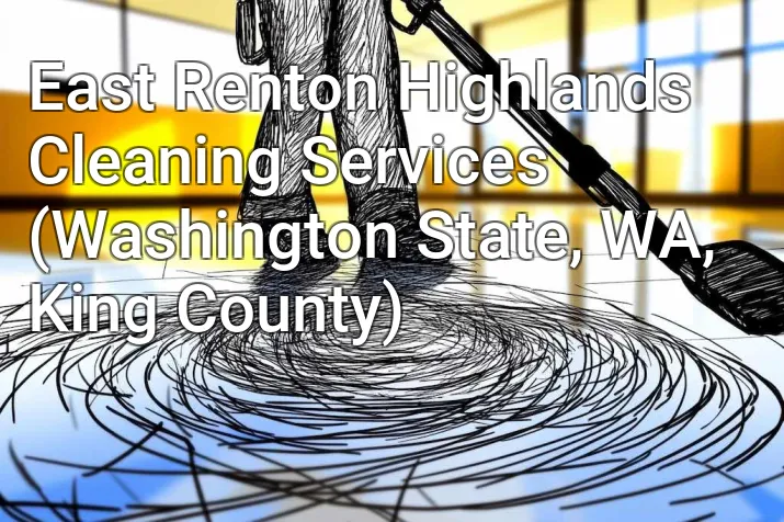 East Renton Highlands Cleaning Services (Washington State, WA, King County)