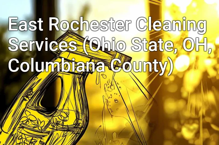 East Rochester Cleaning Services (Ohio State, OH, Columbiana County)