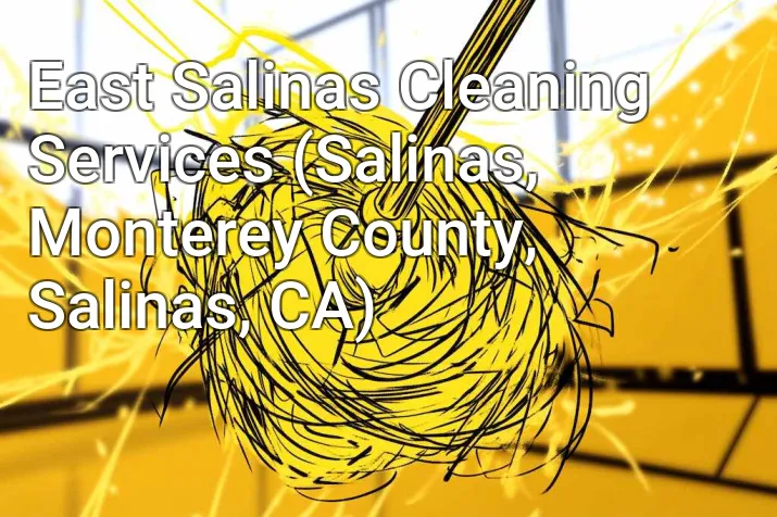 East Salinas Cleaning Services (Salinas, Monterey County, Salinas, CA)
