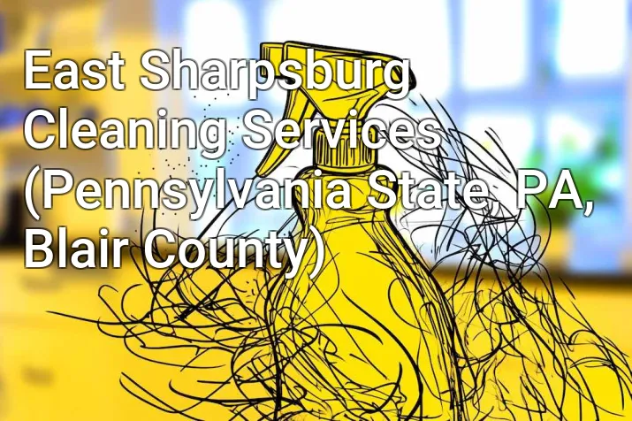 East Sharpsburg Cleaning Services (Pennsylvania State, PA, Blair County)